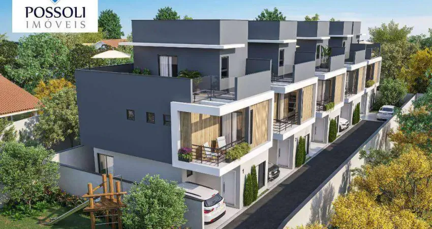 Sobrado com 03 dormitórios à venda, 167 m² por R$ 1.035.000 - Bacacheri - Curitiba/PR
