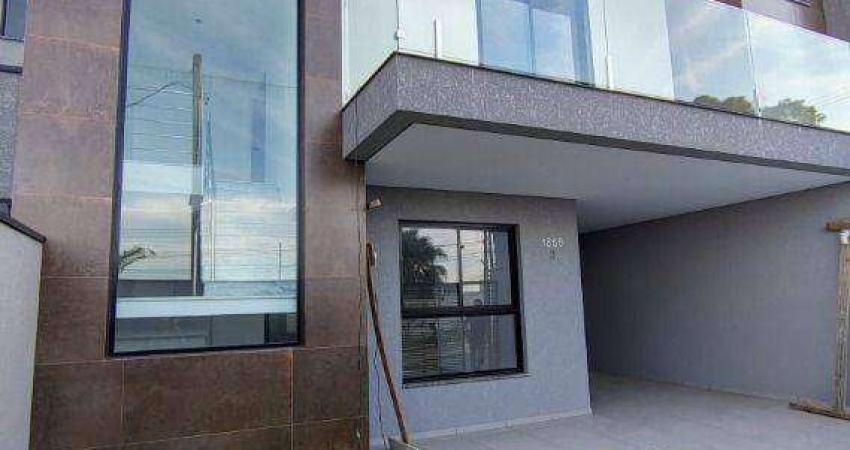 Sobrado 03 dormitórios, suíte, novo 143,00 m2 Boa Vista