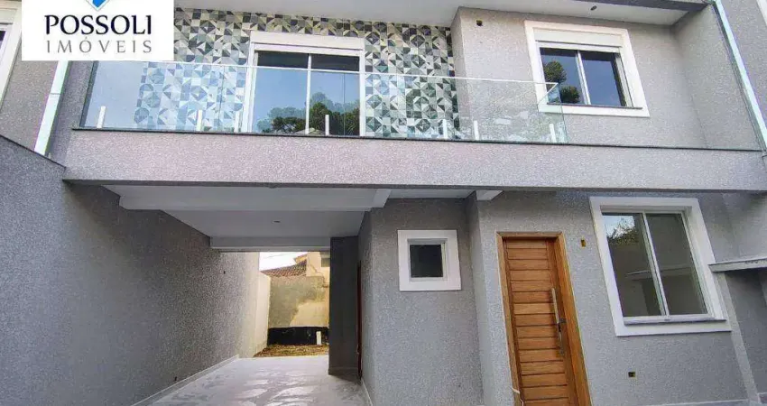 Sobrado com 3 dormitórios à venda, 135 m² por R$ 992.397 - Boa Vista - Curitiba/PR