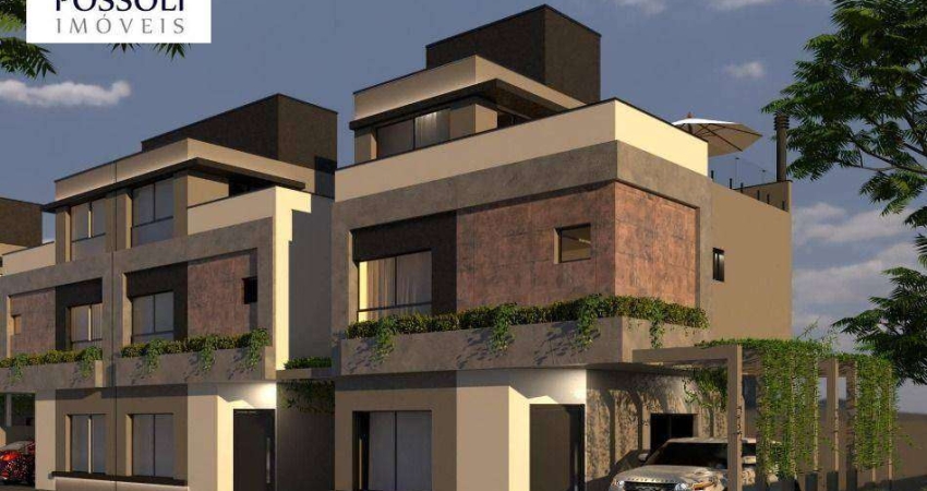 Sobrado com 3 dormitórios, suíte Duplex  à venda, 101 m² por R$ 708.000 - Pilarzinho - Curitiba/PR