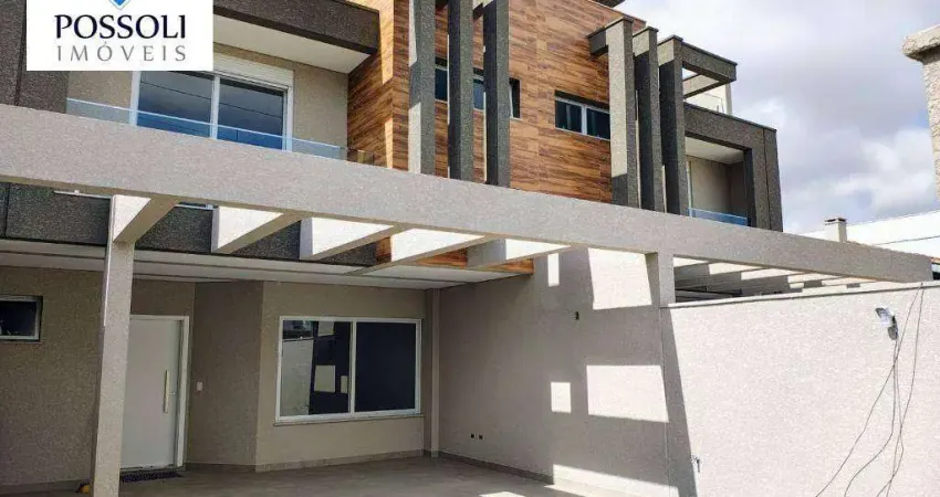 Sobrado com 3 dormitórios à venda, 241 m² por R$ 1.580.000,00 - Bom Retiro - Curitiba/PR