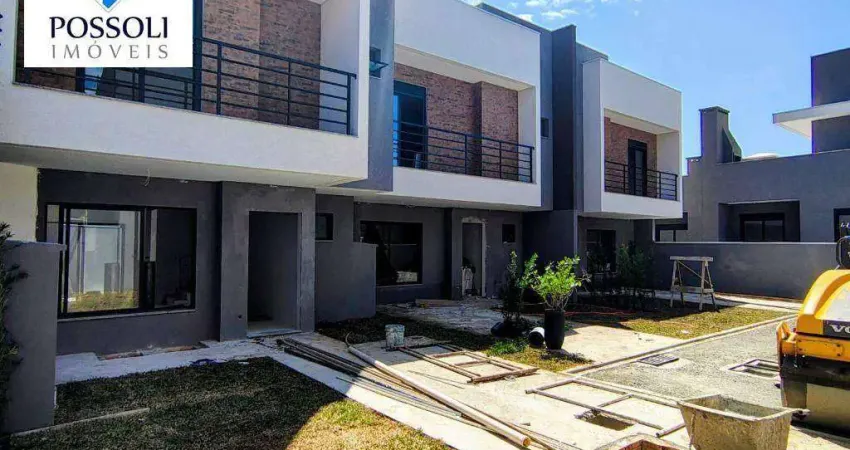 Sobrado com 03 dormitórios à venda, 116 m² por r$ 759.900 - uberaba - curitiba/pr