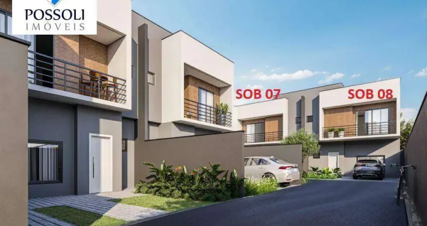 Sobrado com 3 dormitórios à venda, 115 m² por r$ 749.900,00 - uberaba - curitiba/pr