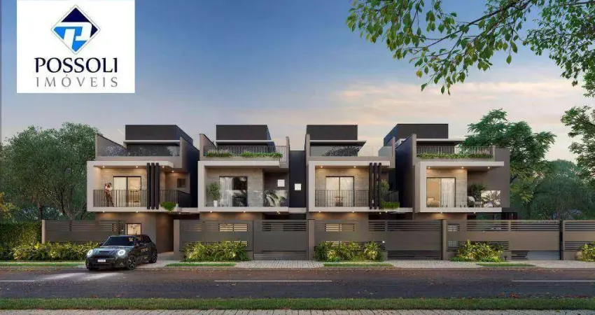 Casa em condomínio fechado com 3 quartos à venda na Rua Benvenuto Gusso, 275, Boa Vista, Curitiba