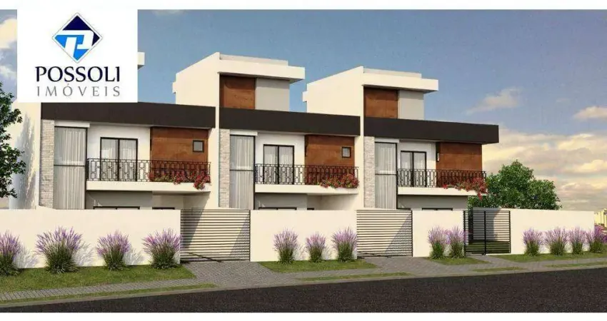 Sobrado com 3 dormitórios à venda, 201 m² por r$ 1.100.000 - boa vista - curitiba/pr