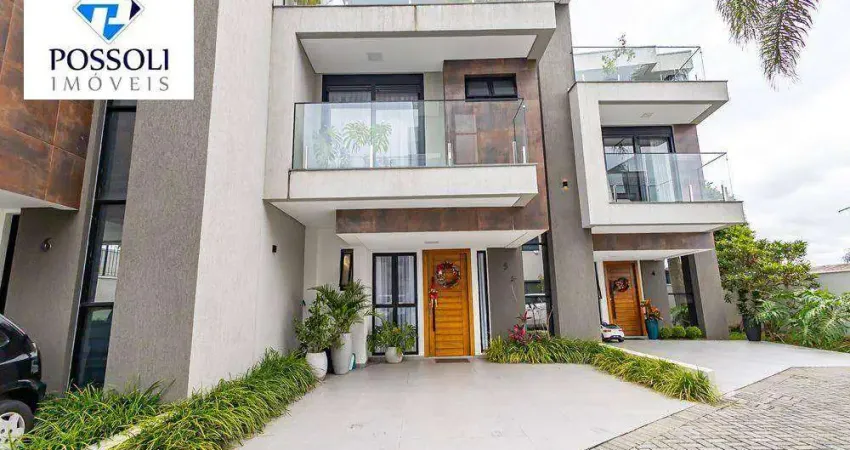 Sobrado com 3 dormitórios à venda, 165 m² por r$ 1.490.000,00 - seminário - curitiba/pr