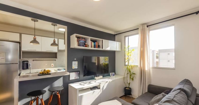 Confortável apartamento tipo para venda em Jaraguá com 2 quartos, 46m²