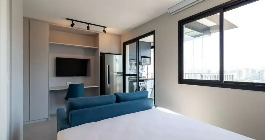 Imperdível studio para venda em Campo Belo com 1 quarto, 26m²