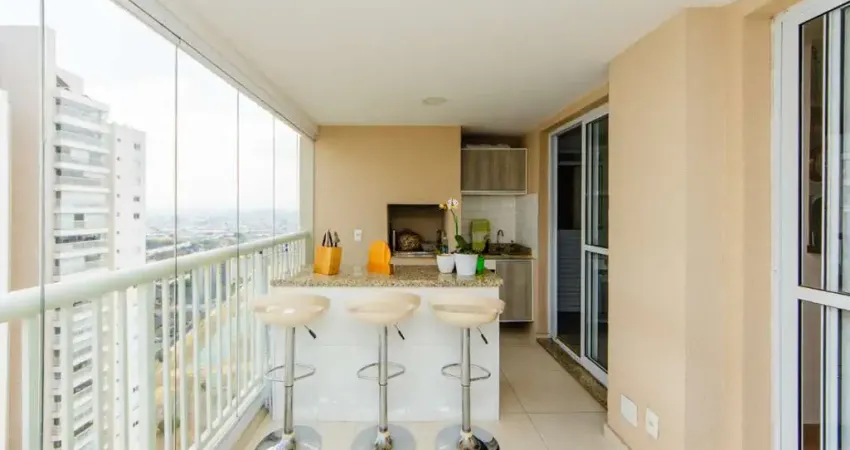 Aconchegante apartamento tipo para venda em tatuapé com 3 quartos, sendo 2 suítes, 92m²