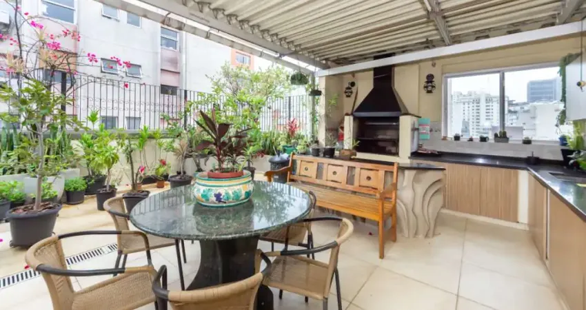 Agradável cobertura para venda em Jardim Paulista com 4 quartos, sendo 1 suíte , 280m²