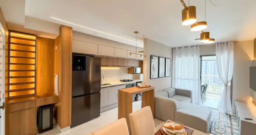 Sensacional apartamento para locação em City América com 2 quartos, sendo 1 suíte , 69m²