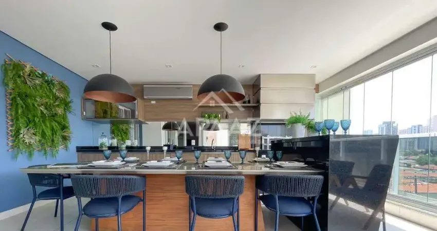 Apartamento à venda, 3 quartos, 3 suítes, 4 vagas, tatuapé - são paulo/sp