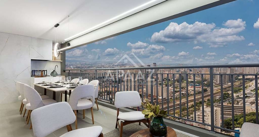 Apartamento à venda, 3 quartos, 1 suíte, 1 vaga, Belém - São Paulo/SP