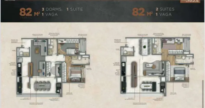 Living unique saúde , 82m², 3 dormitórios+ lavabo - c/ vaga coberta e churrasqueira - lazer completo