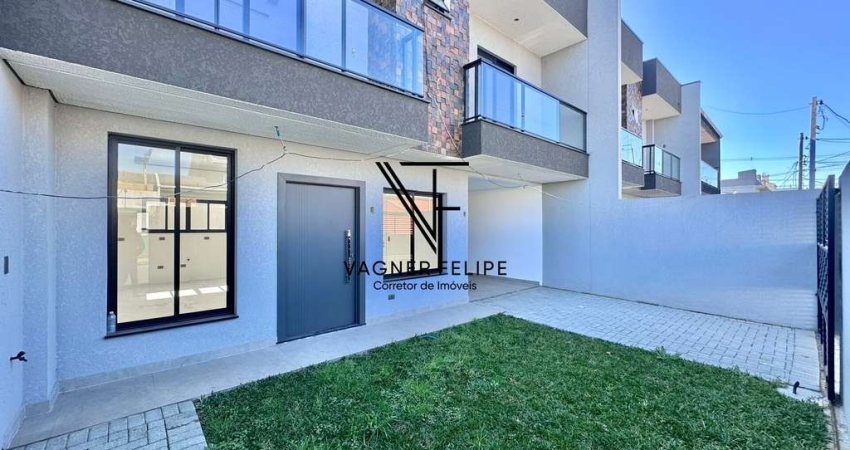 Sobrado de esquina 03 quartos (Suíte) - 141,33m² construídos - Monte líbano.