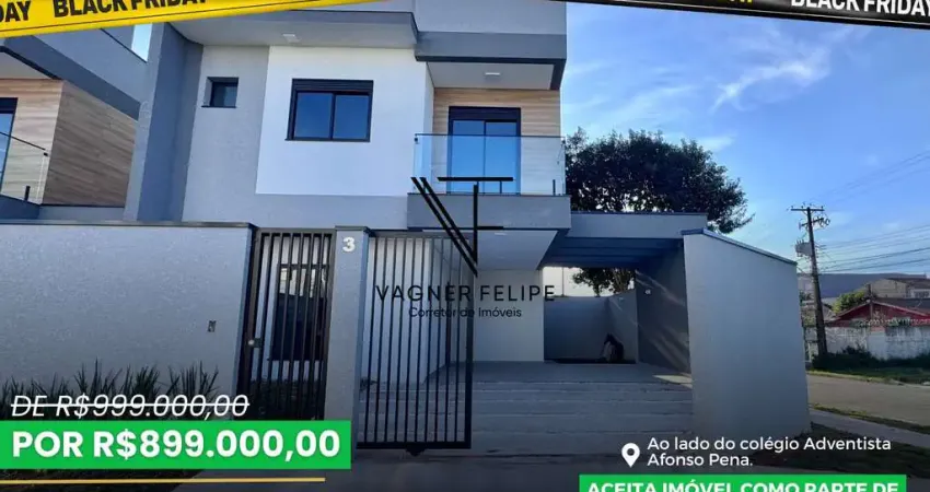 Sobrado 03 quartos (suíte) - 180m² construídos - monte líbano.