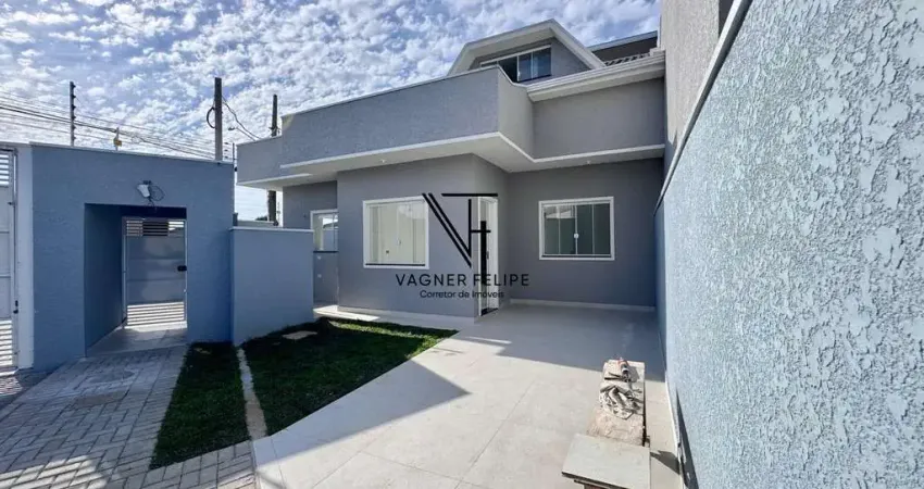 Casa com 03 quartos (suíte) - 160,68 m² construídos - sitio cercado