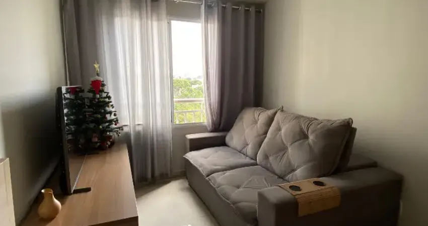 Apartamento de 2 dormitórios com varanda e vaga, condomínio vida plena