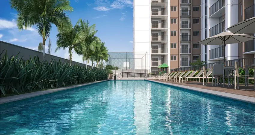 Apartamento de 2 dormitórios com varanda no Socorro