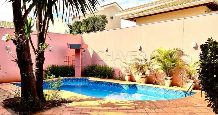 Casa de 4 quartos à venda no condomínio santa mônica, 385 m² em bonfim paulista, ribeirão preto