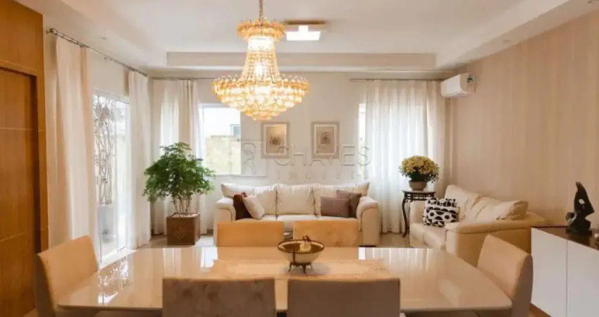 Casa condomínio 4 suítes à venda no condomínio das magnólias, 386 m², bairro jardim botânico, zona sul de ribeirão preto