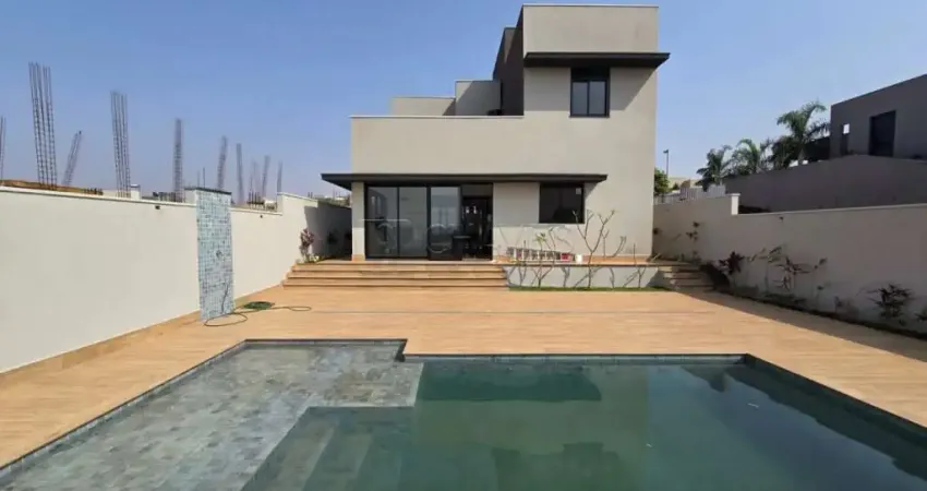 Sobrado em condomínio de 4 suítes à venda no condomínio terras de florença, 274 m², vila do golf, zona sul de ribeirão preto