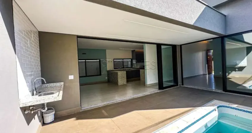 Casa térrea em condomínio de 3 suítes à venda, no condomínio nova aliança sul, 204 m², nova aliança sul, zona sul de ribeirão preto