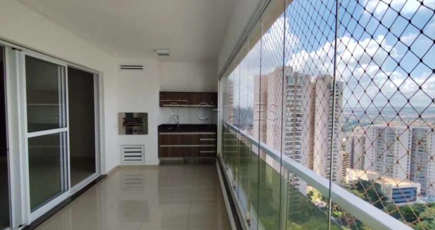 Apartamento 3 suítes para alugar no condomínio  Central Park, 135,35 m², Jardim Irajá, zona sul de Ribeirão Preto