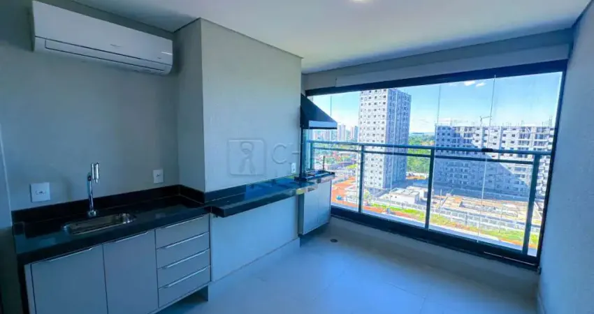 Apartamento de 2 Suítes para alugar no Edifício Fascínio, 80,45 m², Jardim Olhos D`Água zona sul de Ribeirão Preto
