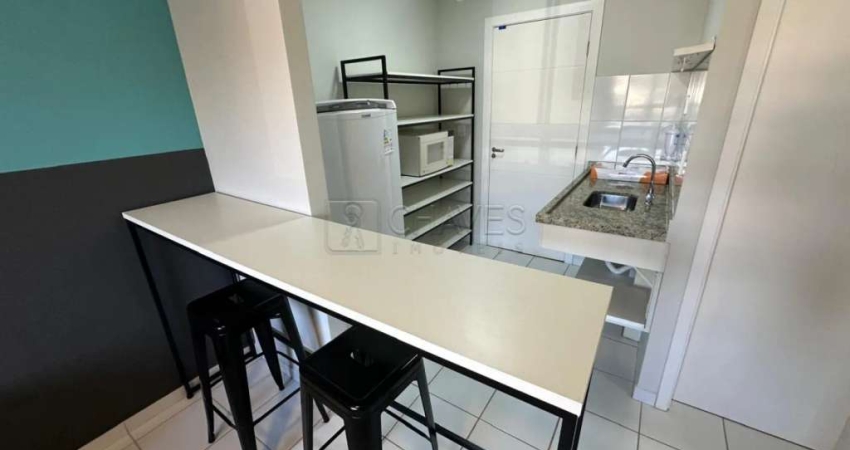 Apartamento Kitnet mobiliado ,22,5 m², para alugar no Edifício  The Spot, Iguatemi zona leste de Ribeirão Preto
