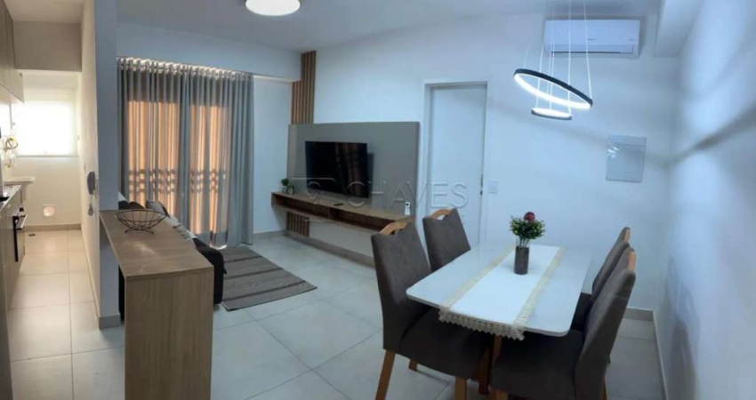 Apartamento Mobiliado de 1 quarto para alugar no Edifício Apogeo,40 m², Jardim Sumaré zona sul de Ribeirão Preto