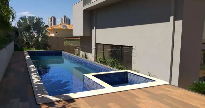 Sobrado de 5 suítes para venda e locação no condomínio villagio monet, 540m², jardim botânico, zona sul de ribeirão preto