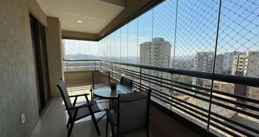Apartamento mobiliado de 3 suítes para alugar no edifício florença.117m,², jardim botânico, zona sul de ribeirão preto