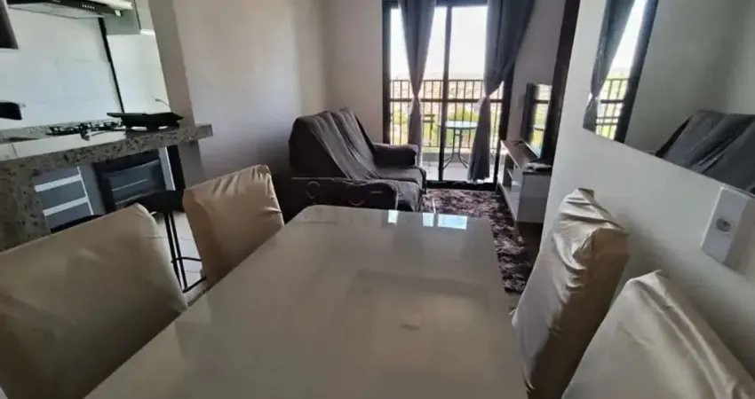 Apartamento mobiliado de 3 quartos para alugar no condomínio edifício residencial monterrey, 56 m², jardim olhos d`água em ribeirão preto