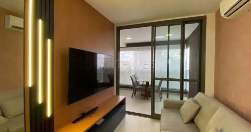 Apartamento mobiliado de 2 suítes para locação no edifício ares, 82 m², jardim olhos d`água, zona sul de ribeirão preto