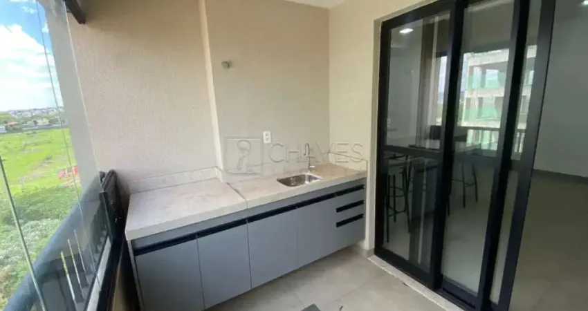 Apartamento de 2 quartos, sendo 1 suíte para locação no edifício harmonia, 65 m², residencial taiwan, zona sul de ribeirão preto