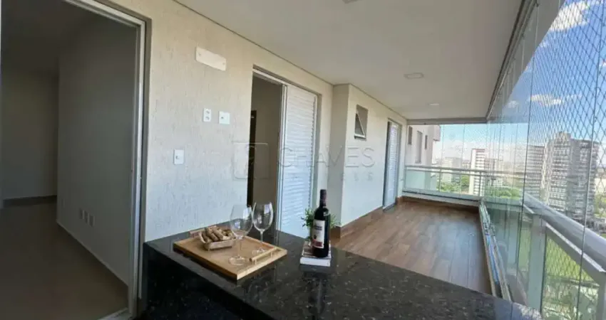 Apartamento de 3 suítes para locação no edifício barcelona, 127 m², nova aliança, zona sul de ribeirão preto