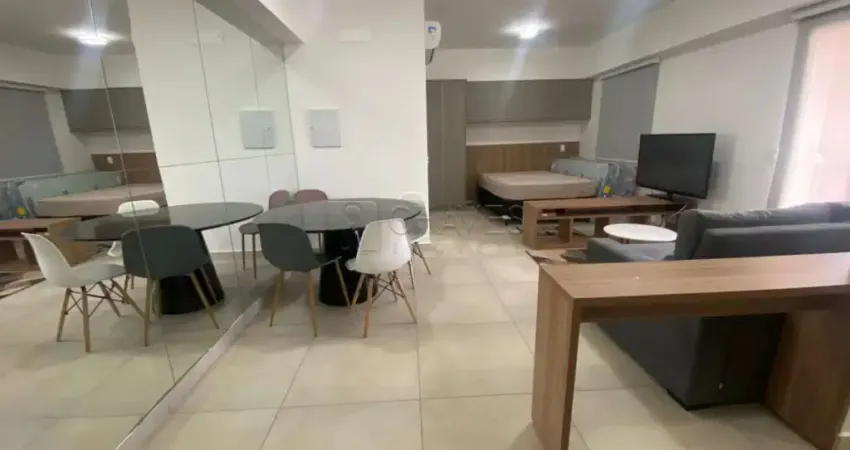 Flat mobiliado para alugar no edifício apogeo, 39,73 m², bairro alto da boa vista, zona sul de ribeirão preto