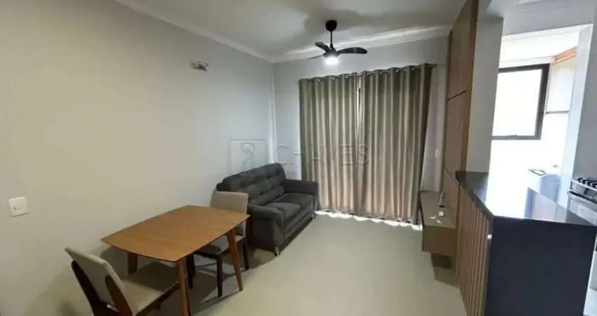 Apartamento mobiliado de 1 quarto para alugar no edifício recanto das árvores, 44,77m², bairro jardim recreio, ribeirão preto