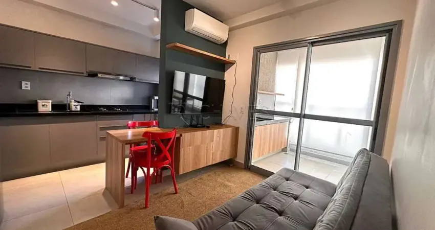Apartamento mobiliado de 1 quarto para alugar no edifício fiúsa one, 51,95 ², bairro jardim santa ângela, zona sul de ribeirão preto