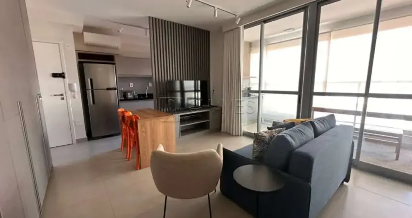 Flat mobiliado para alugar no edifício fiúsa one, 49,62 m², jardim santa ângela, zona sul de ribeirão preto
