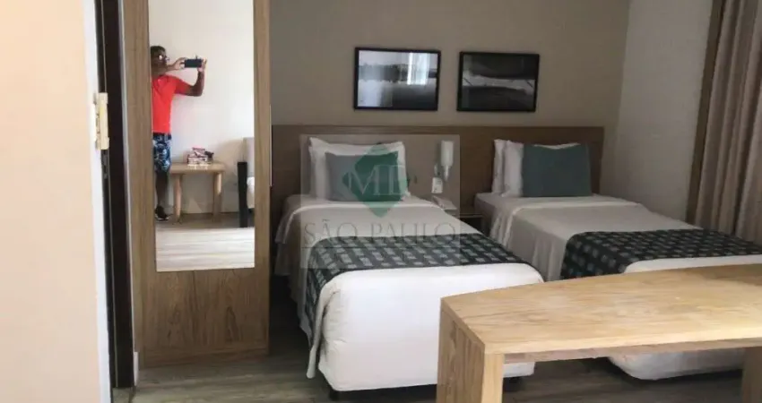 Apartamento à venda no Jardim Paulista, São Paulo-SP: 1 quarto, 1 vaga, 33,00 m² de área. Investimento perfeito!