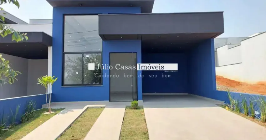Casa a venda com 3 quartos, 105m² no condomínio vilaggio ipanema - sorocaba