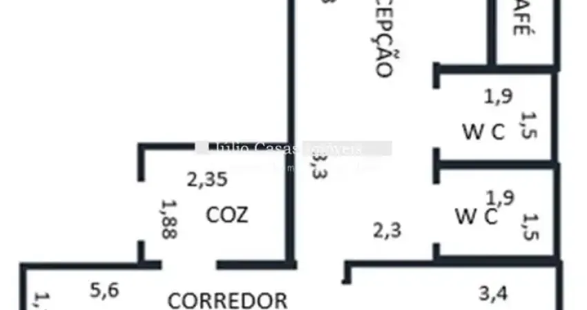 Casa comercial para alugar no Jardim Faculdade