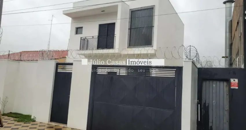 Casa nova para alugar no jd. vera cruz com 03 quartos (01 suíte) e quintal espaçoso