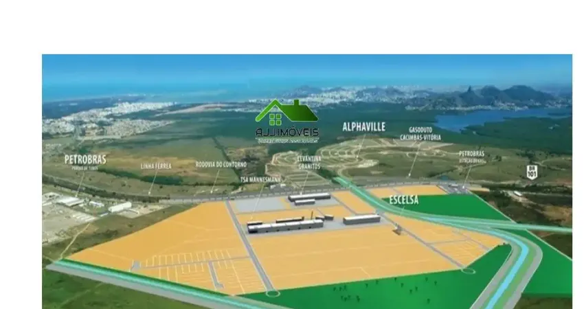 Área- Lote industrial com 37.200m² Polo Industrial Piracema- Serra- ES