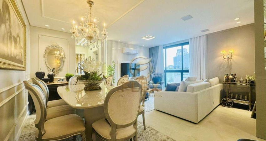 VENDA: Apartamento de Alto Padrão com 2 Suítes Mobiliado, Equipado e Climatizado - Centro - Itajaí/SC