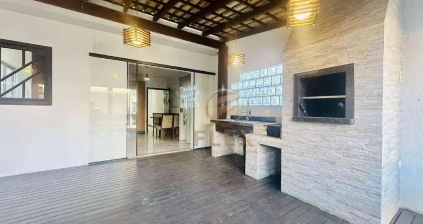 Venda: excelente sobrado semimobiliado 1 suíte + 2 dormitórios com piscina - fazenda - itajaí/sc