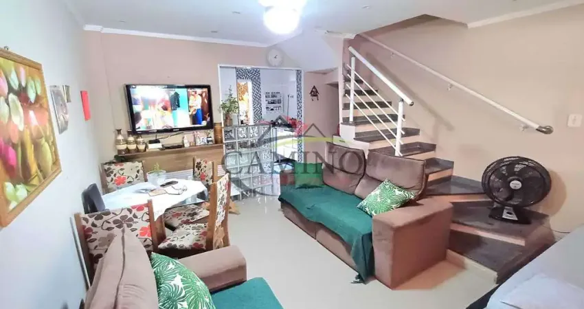 Sobrado indiviual 800m da praia - 2 dorms , suíte, churrasqueira