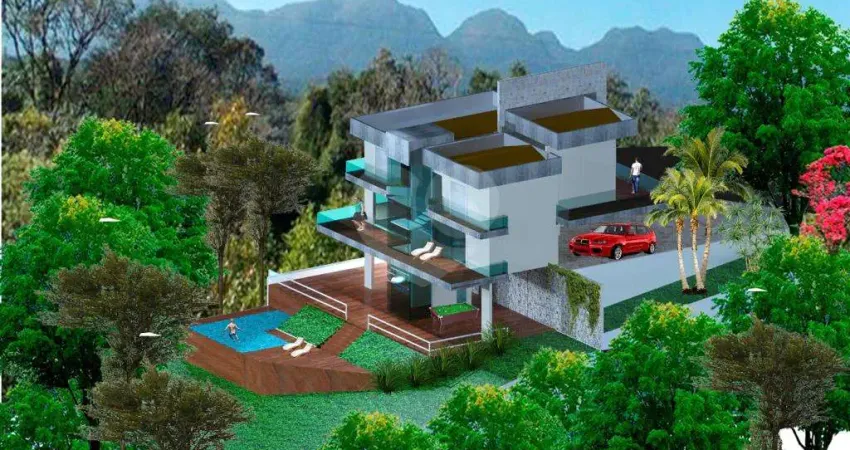 Terreno em condomínio fechado à venda na Serra da Cantareira, Mairiporã